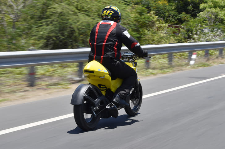 Claimed electric mode top speed is 50kph and in hybrid mode it goes up to 120kph.