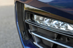 Air inlets and outlets help reduce turbulence in front wheel arches.