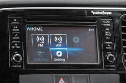 Small 6.1-inch touchscreen unit feels quite basic.