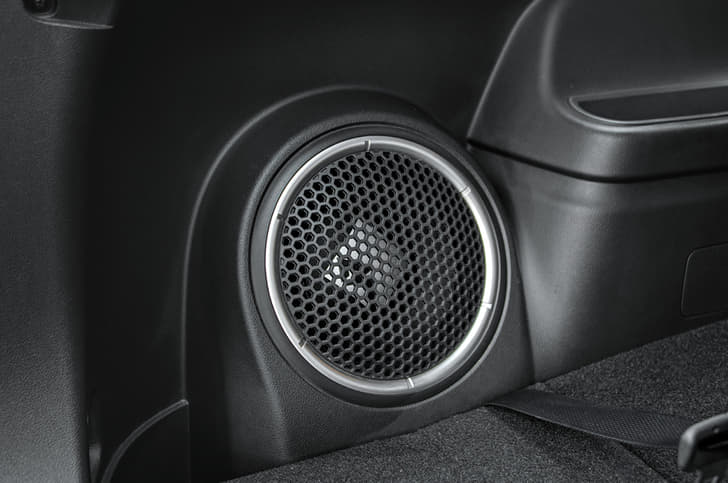 Rockford audio with subwoofer sounds nice and bassy.