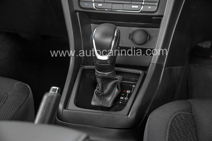 The 5-speed AMT gets a creep function along with a manual mode.