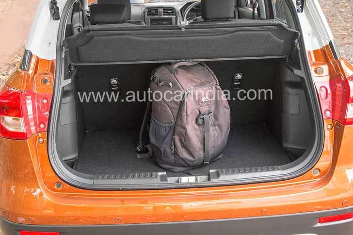 328-litre boot is good enough for a car in this segment.