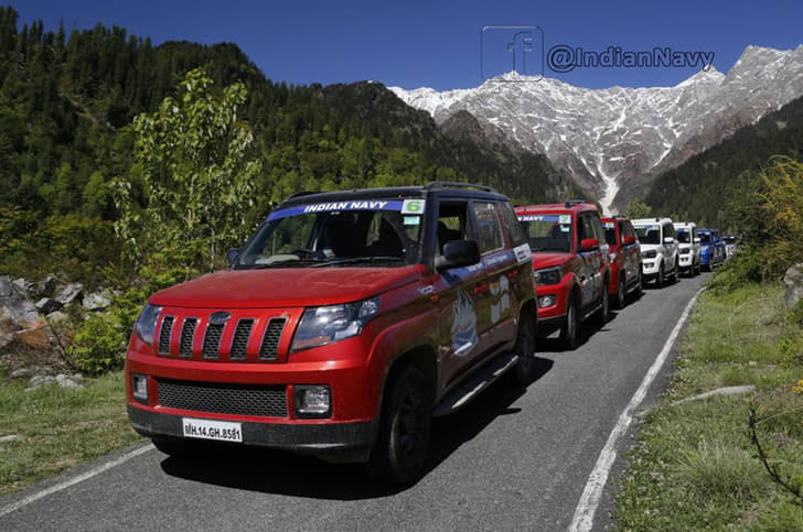 2018 Indian Navy Surf to Snow rally image gallery