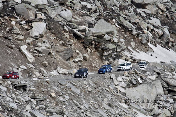 2018 Indian Navy Surf to Snow rally image gallery