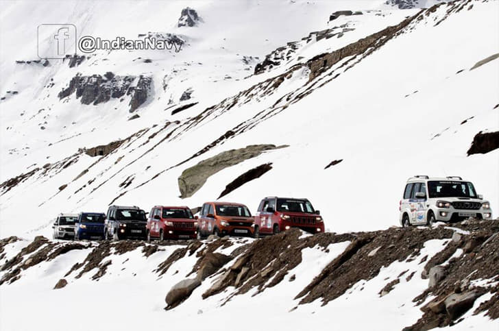 The high altitudes meant that a day of acclimatisation was required periodically.