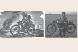 Soldiers would carry it on their shoulders when the trenches were too deep.