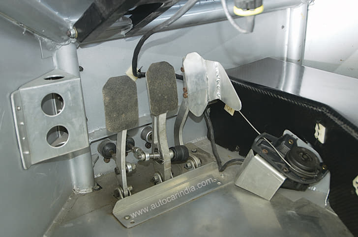 This is as hardcore a Tata Indica could get.  