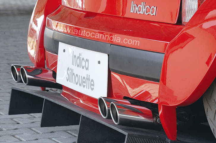Raucous and loud, the Silhouette sounded nothing like the standard Indica.  