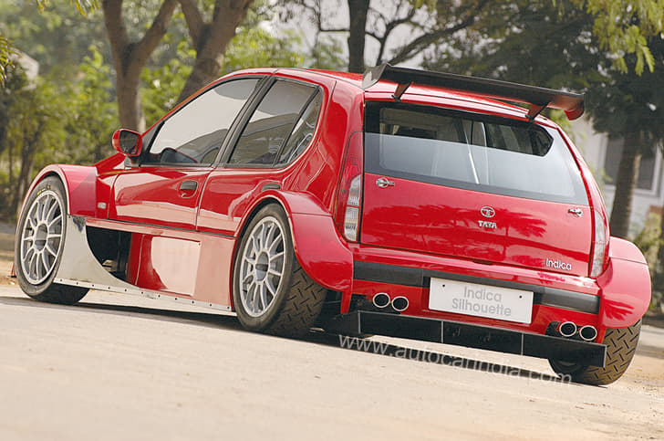 Indica Silhouette was built by Jayem Auto Tech as a prototype for French Supertourisme series.  