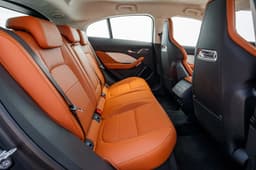 Rear section of cabin is very roomy.