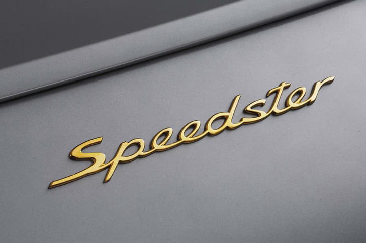 Porsche 911 Speedster concept image gallery