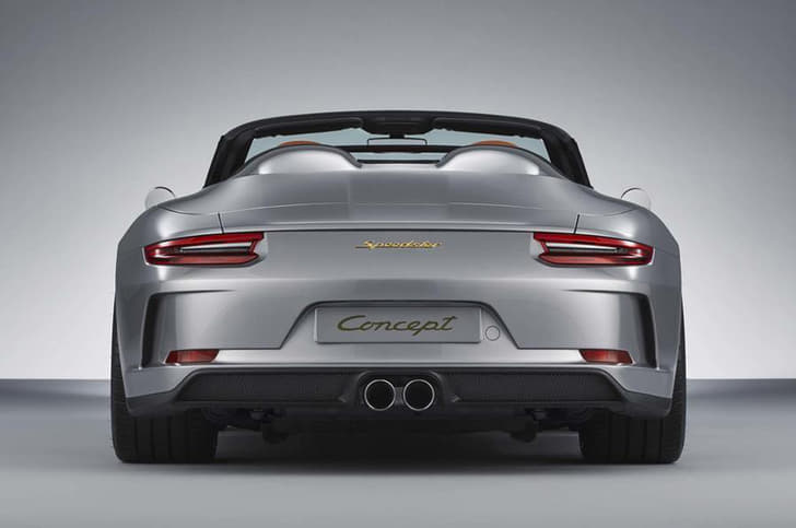Porsche 911 Speedster concept image gallery