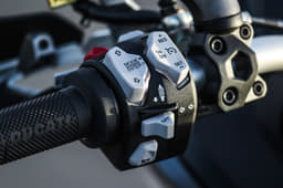 Vast electronics suite includes 4 riding modes, cornering ABS and traction control.