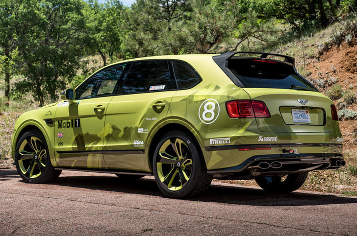 Bentley Bentayga Pikes Peak image gallery