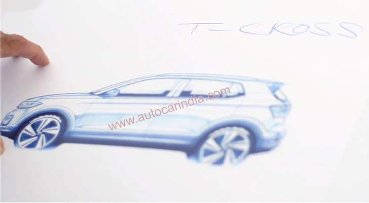 Volkswagen T-Cross SUV image gallery