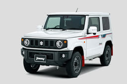 Both the Jimny and Jimny Sierra get various customisation options like this 'Heritage Style' Jimny.