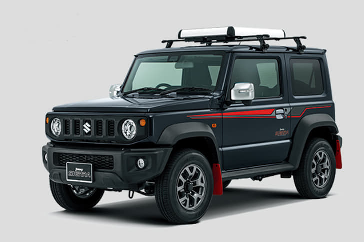 The Jimny Sierra 'Heritage Style'.