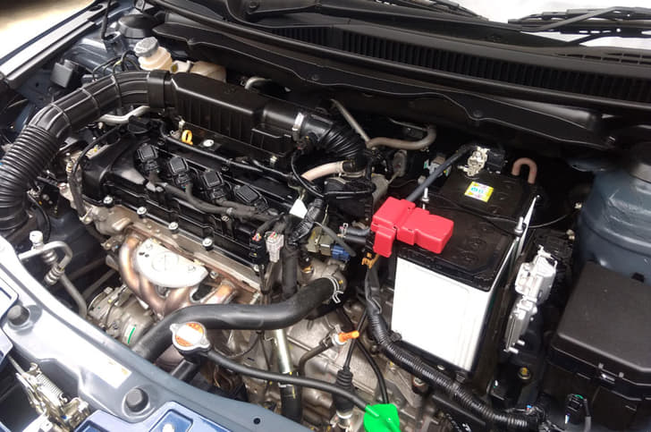 The K15B petrol engine makes 105hp and 138Nm of peak torque.