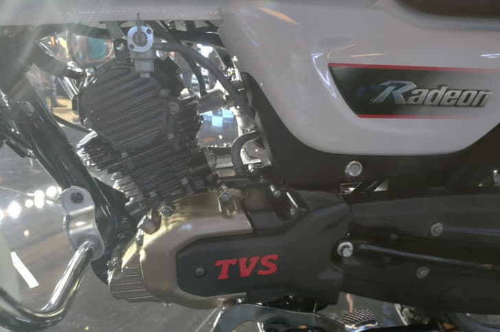 2018 TVS Radeon 110 image gallery