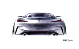 Bmw Z4 Rear View