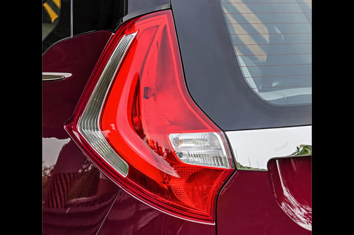 Rear tail-lights look oversized but you can't miss them.