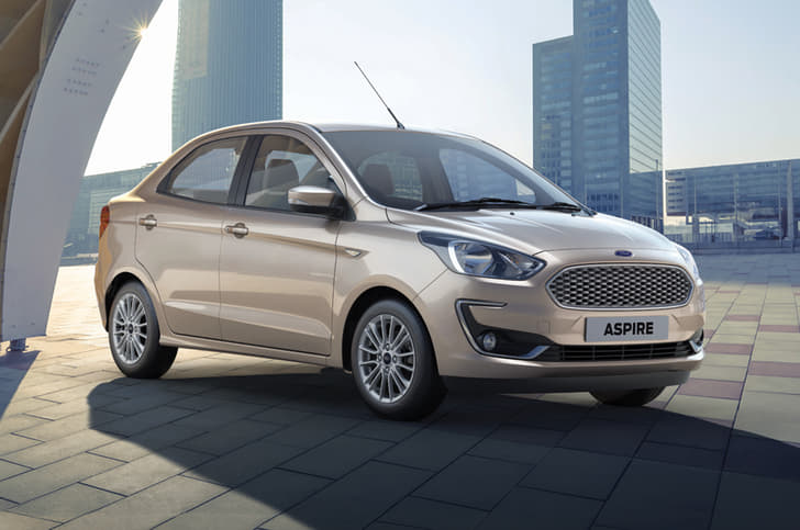 2018 Ford Aspire facelift image gallery