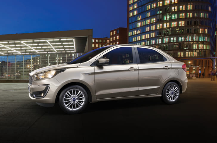 2018 Ford Aspire facelift image gallery