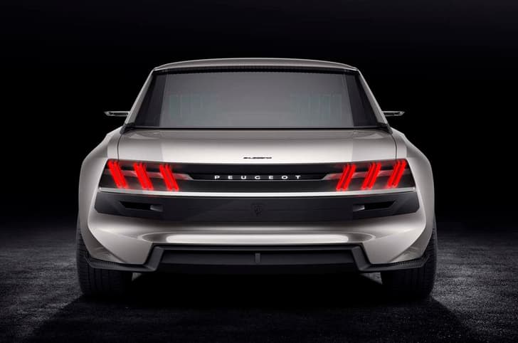 Peugeot e-Legend concept image gallery