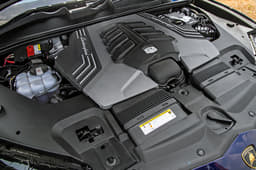 Lamborghini Urus Open Bonnet Engine Shot Lamborghini Urus Open Bonnet Engine Shot