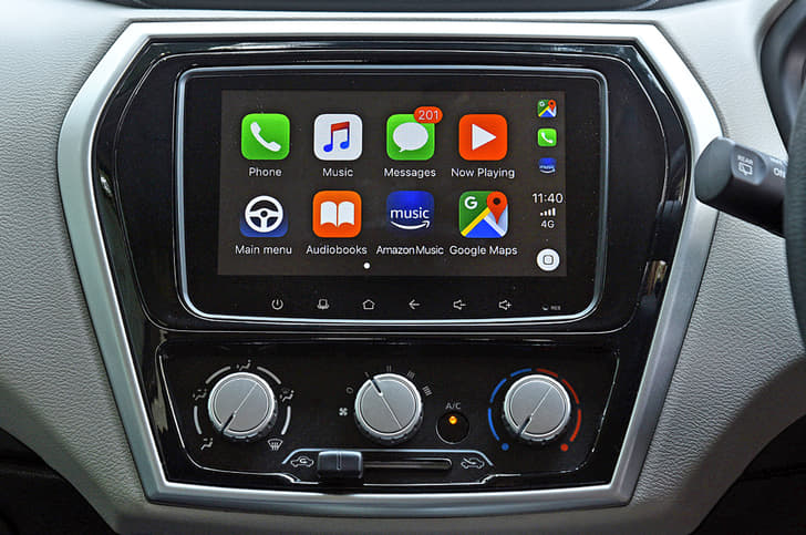 Datsun Go+ touchscreen