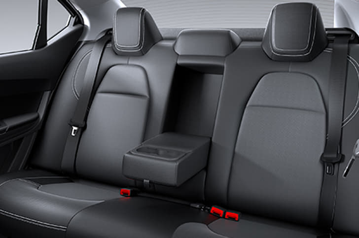 Tata Tigor Second Row Seats