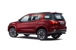 Isuzu Mu X Rear View Isuzu Mu X Rear View
