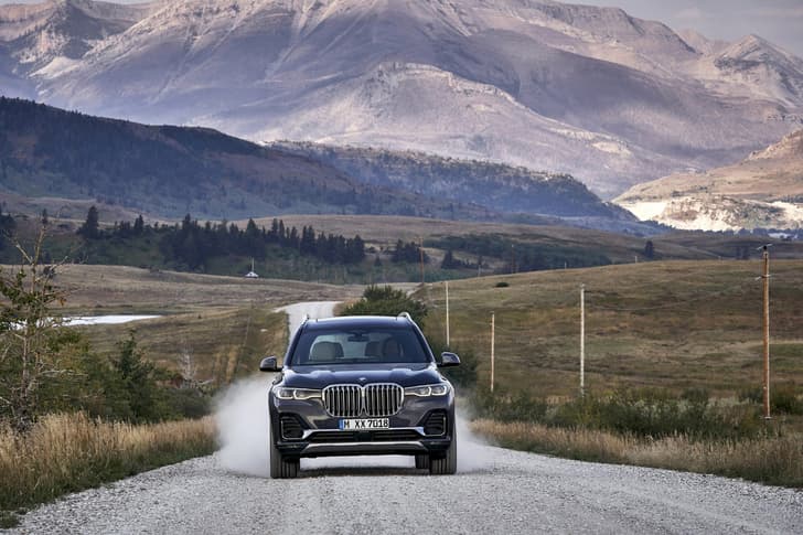 Bmw X7 Front View Bmw X7 Front View