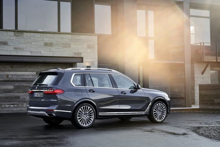Bmw X7 Rear View Bmw X7 Rear View