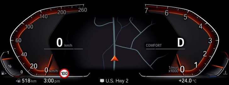 Bmw X7 Dashboard Bmw X7 Dashboard
