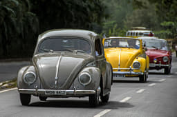 Over 50 classic Volkswagens were part of the weekend drive, in Goa.