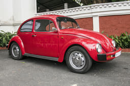 Mumbai’s Carlos Ribeiro brought in his red drop-top Beetle, which attracted plenty of eyeballs.