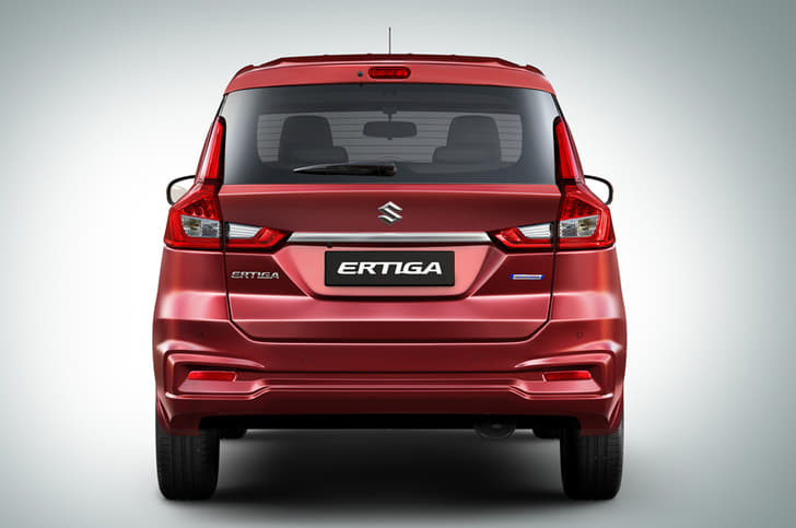 Maruti Suzuki Ertiga Rear View Maruti Suzuki Ertiga Rear View