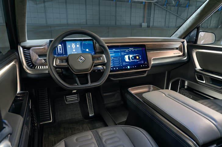 Rivian R1T pick-up truck image gallery