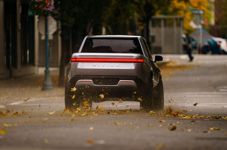 Rivian R1T pick-up truck image gallery