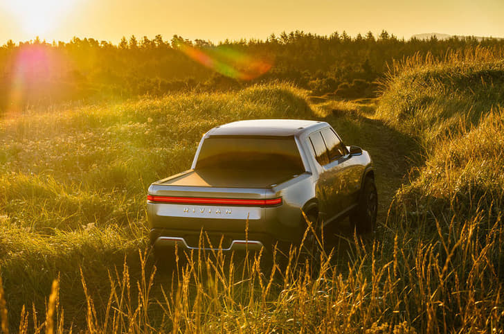 Rivian R1T pick-up truck image gallery