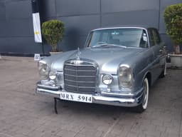 This W111 Fintail 220S is one of the best restored of its type in India.   