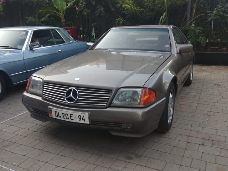 2018 Mercedes-Benz Classic Car Rally image gallery