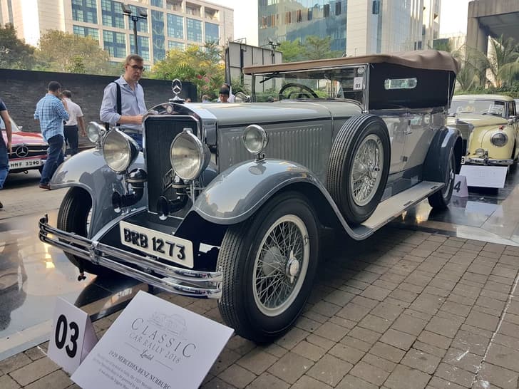 This Mercedes Nurburg is one of few in the world. 