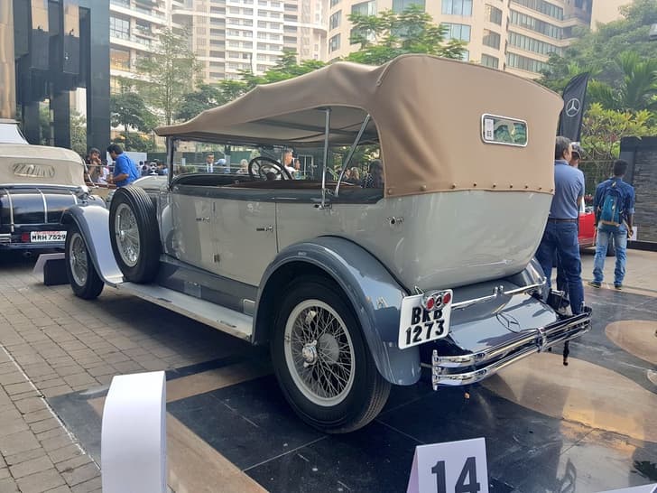 The Nurburg was the first mercedes with a straight-eight engine.