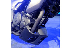 The FZS features a neat looking belly-cowl finished in matte black.