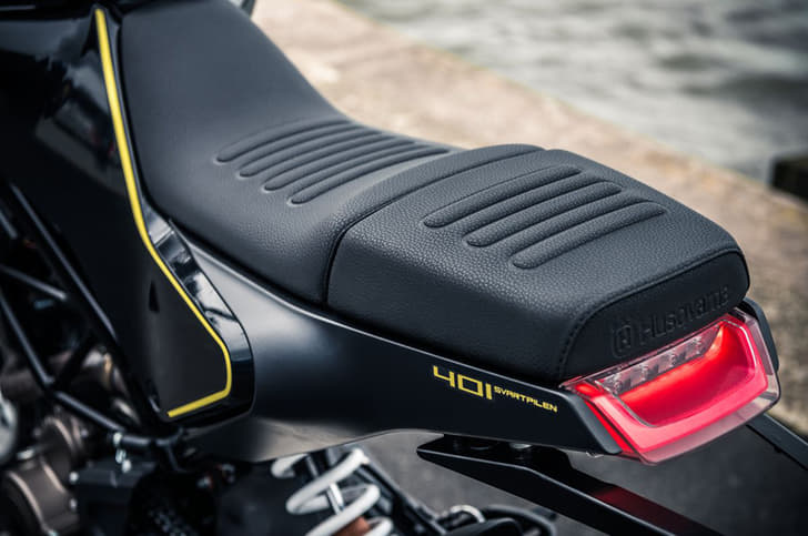 The LED taillight looks neat.