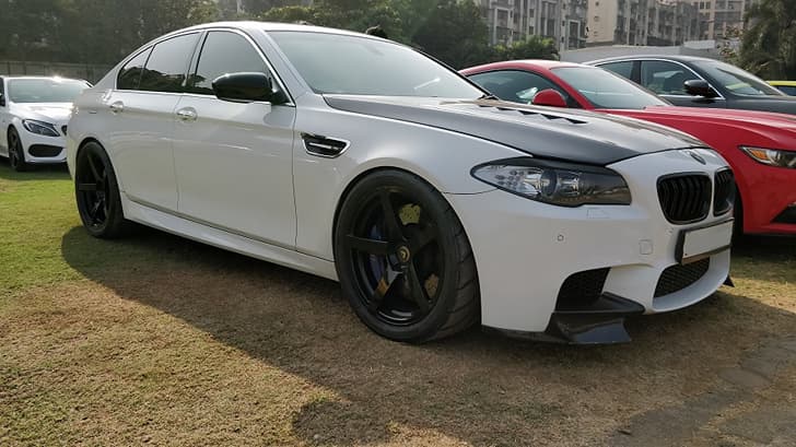 When 550hp isn't enough. This BMW M5 makes upwards of 800hp!