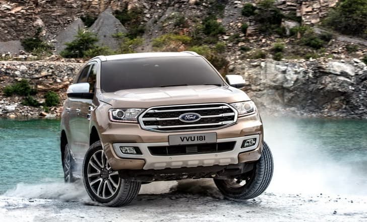 Ford Endeavour facelift image gallery