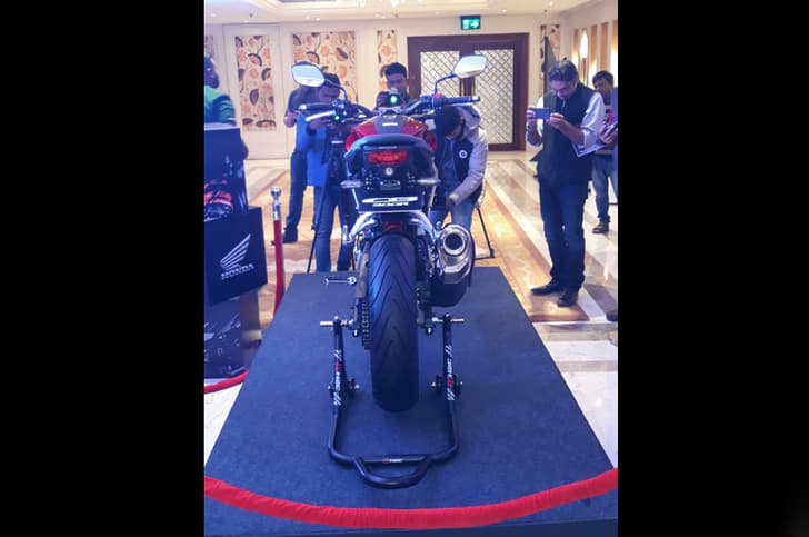 2019 Honda CB300R rear